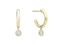 Orecchini Recarlo Donna Anniversary Glam in Oro giallo Diamante 0.15 Ct E84CE001/016 - E84CE001/016